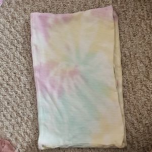 Emma and Sam rainbow tube top